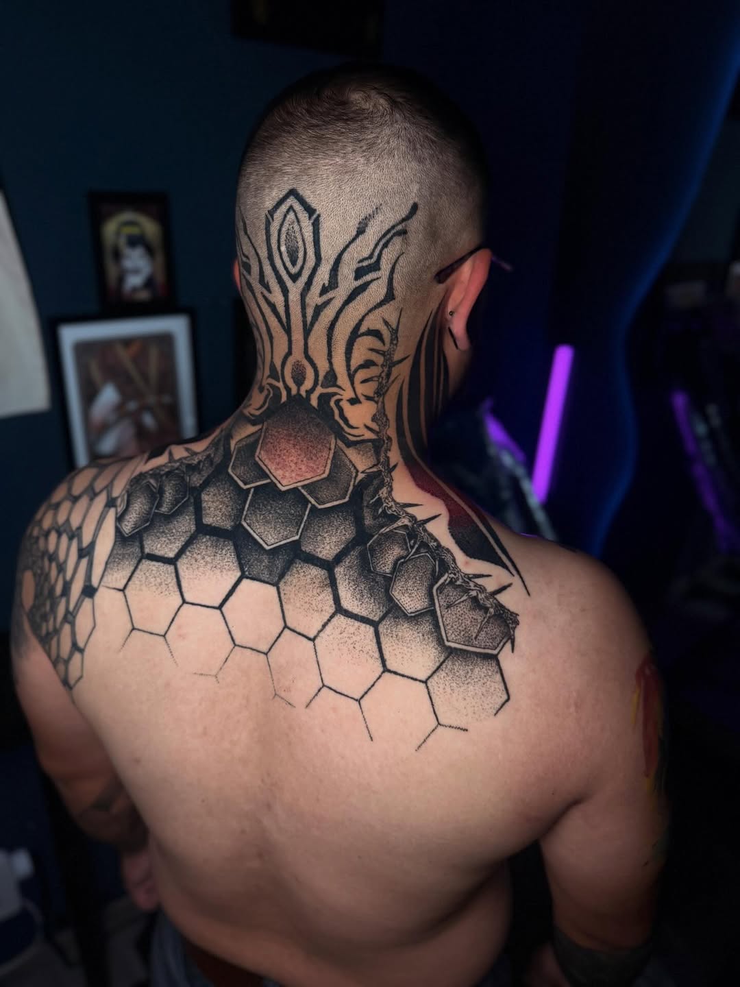Tatuaje Alien Inkspiral